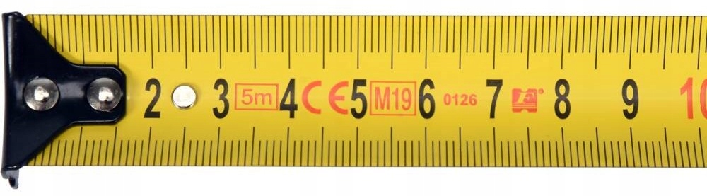 YATO UNIWERSALNA MIARA ZWIJANA MIARKA 5m x 25mm METRÓWKA Z BLOKADĄ YT-71072