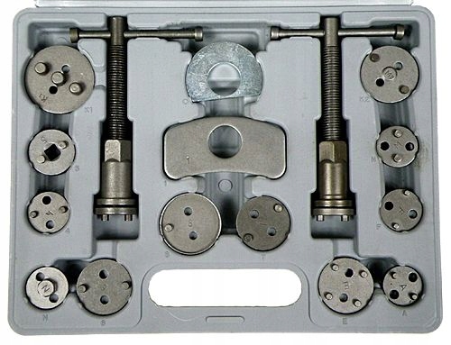 ZESTAW DO COFANIA TŁOCZKÓW HAMULCOWYCH 21 CZĘŚCI