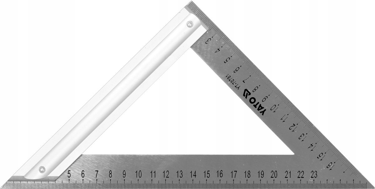 YATO EKIERKA METALOWA 270 MM ZE STOPKĄ YT-70781