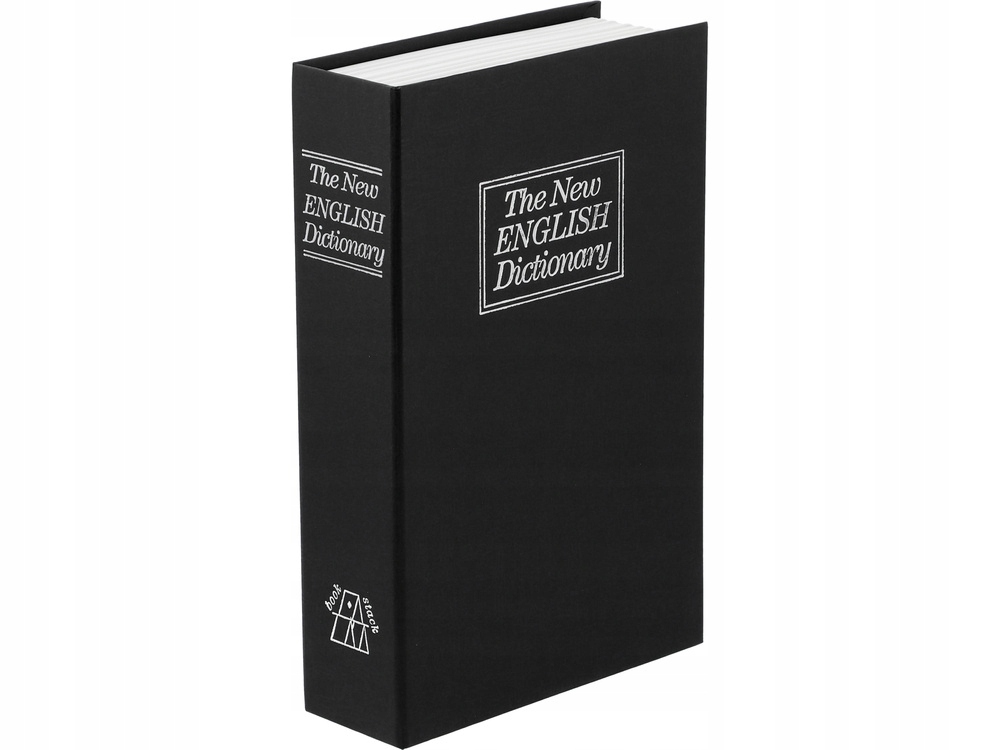 VOREL KASETKA NA PIENIĄDZE W KRZTAŁCIE KSIĄŻKI NA KLUCZE 180x115x55mm 78632