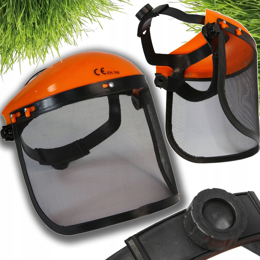 MAR-POL MASKA PRZYŁBICA OCHRONNA Z SIATKĄ DO TWARZY DO KOSY DEMON M83093