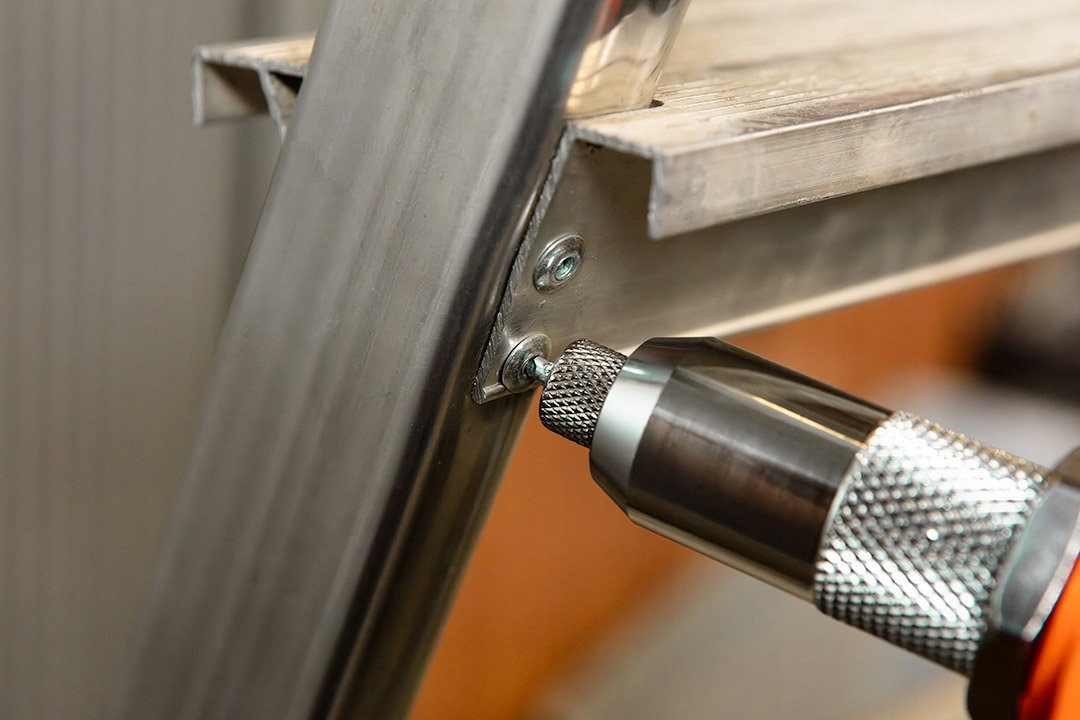 NEO NITOWNICA CZOŁOWA DO NITÓW STALOWE ALUMINIOWE 3.2/4.0/4.8/6.0/6.4mm