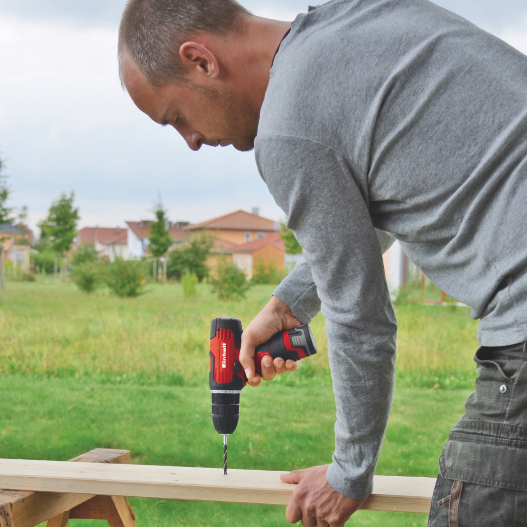 EINHELL AKUMULATOROWA WIERTARKO-WKRĘTARKA TH-CD 12-2 Li 12V WALIZKA 1,3Ah