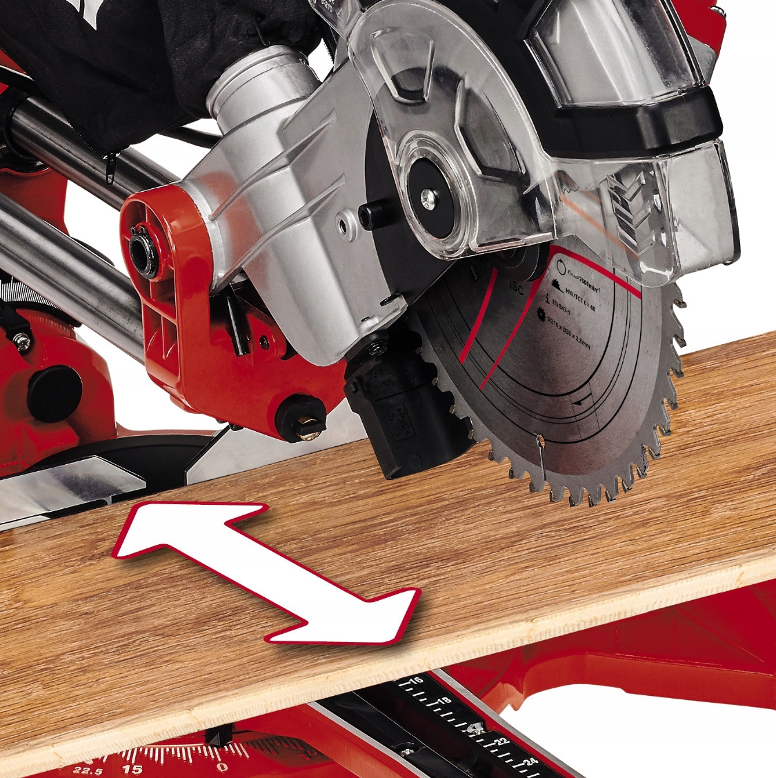 EINHELL PIŁA UKOŚNA TC-SM 2131/1 Dual LASER KAPÓWKA 1800W 210mm REGULACJA