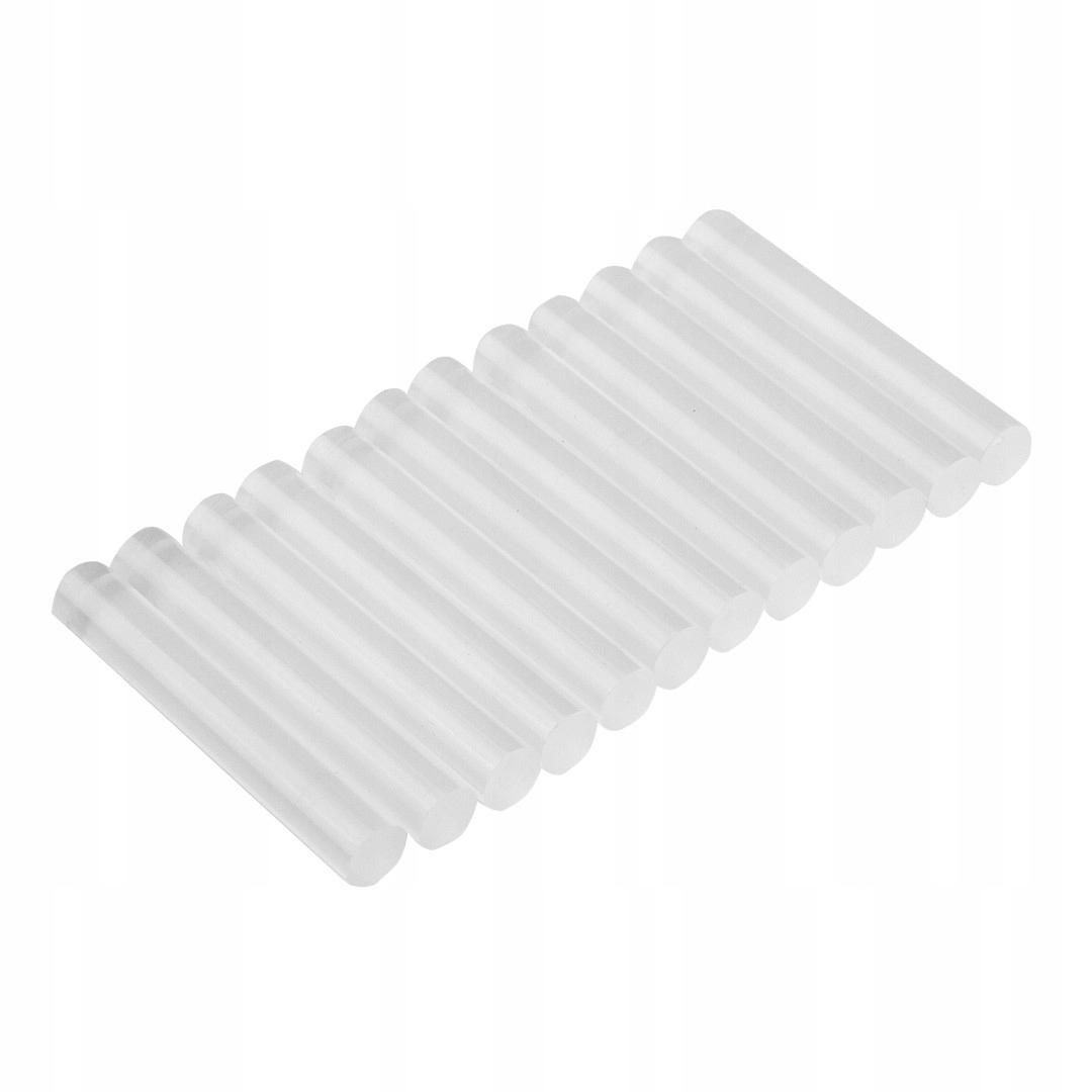 NEO WKŁADY KLEJOWE 8MM PRZEZROCZYSTE 12 SZT 4x50mm UNIEWERSALNY 17-180