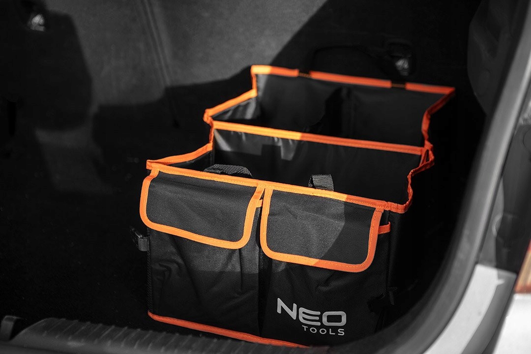 NEO ORGANIZER SAMOCHODOWY DO BAGAŻNIKA 600D 500x345x250mm TORBA KUFER 10651