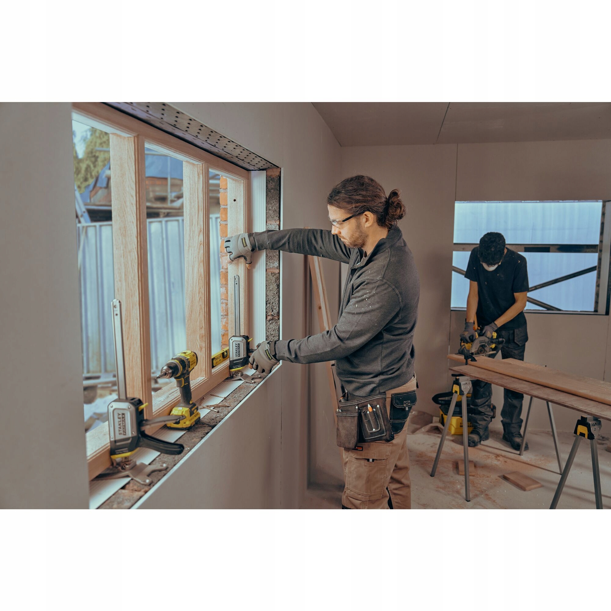 STANLEY 2x PODNOŚNIK DO MEBLI PŁYT DRZWI OKIEN TRADELIFT 7-220MM FMHT83552