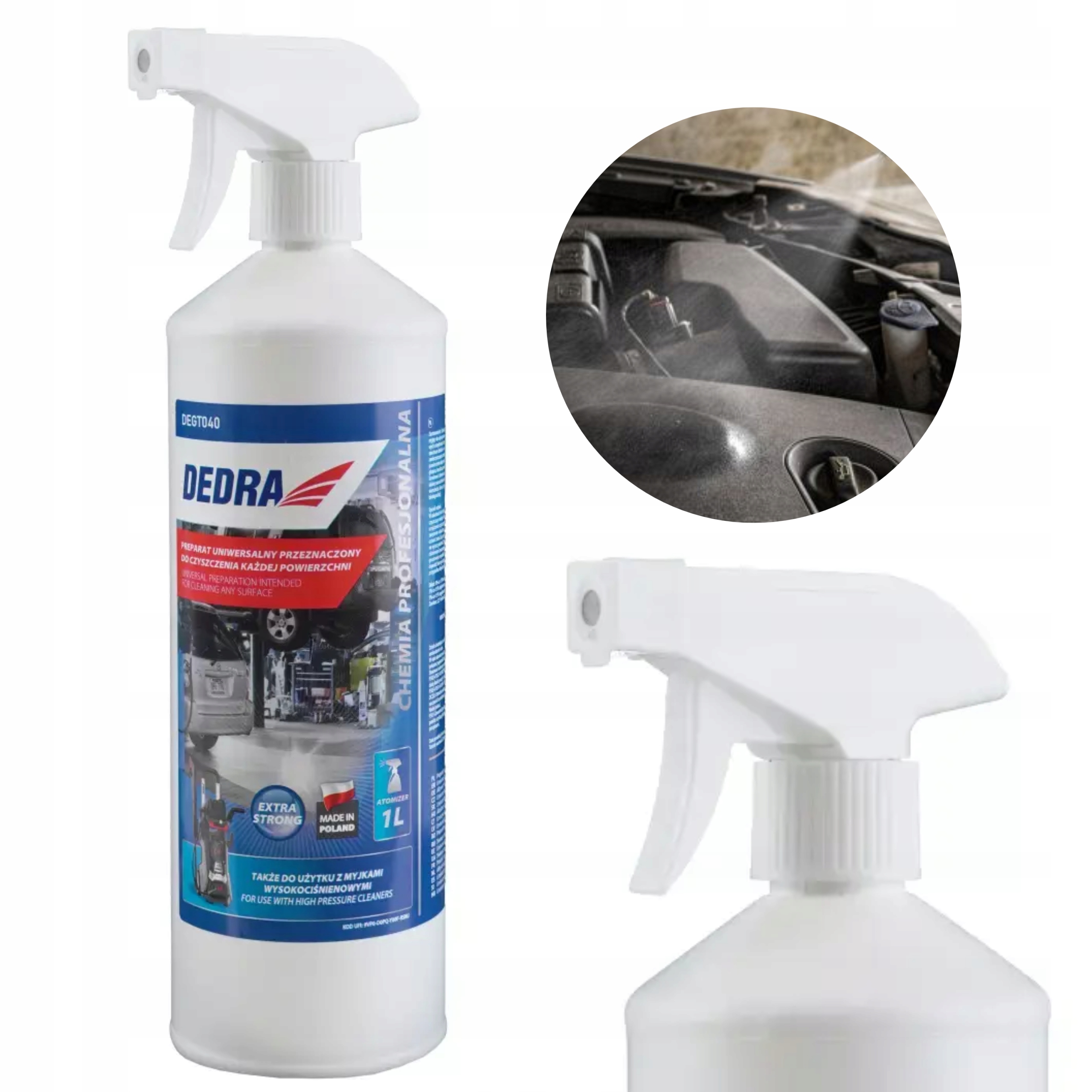 DEDRA DEGT040 PREPARAT DO CZYSZCZENIA UNIWERSAL 1L