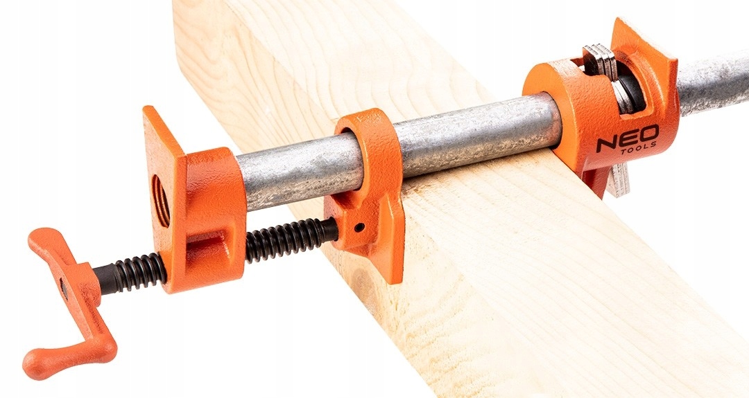 NEO 4-SZT ŚCISK STOLARSKI RUROWY BEZKOŃCOWY 3/4''