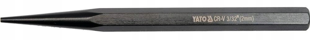 YATO DOBIJAK STOŻKOWY DO WYBIJANIA DROBNICY FI 2X140MM CZERNIONY YT-47152
