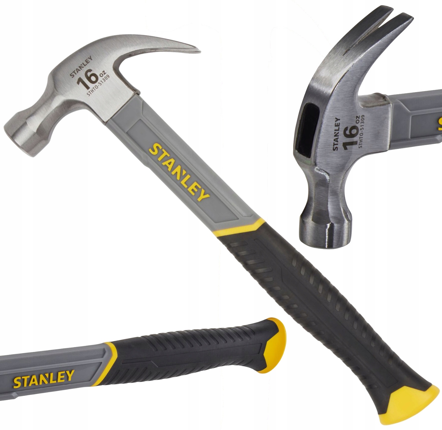 STANLEY 51-309 MŁOTEK FIBERGLASS 450G CIESIELSKI