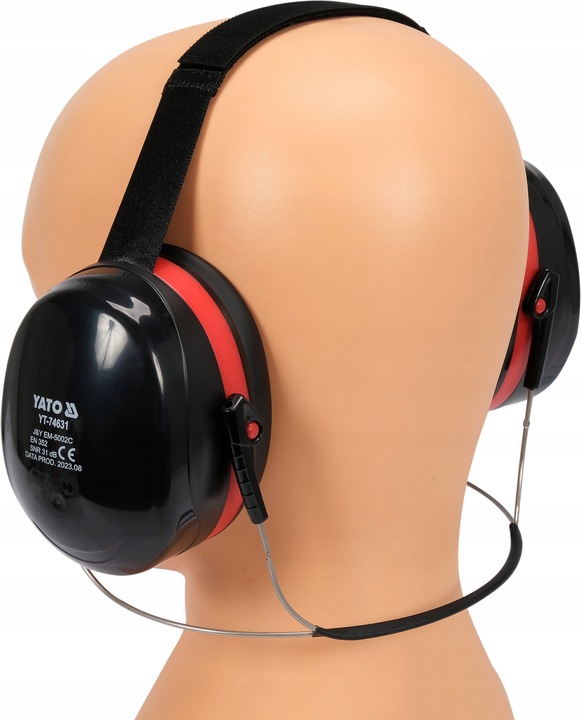 YATO NAUSZNIKI PRZECIWHAŁASOWE WYGŁUSZAJĄCE PAŁĄK NA KARK 31 DB YT-74631