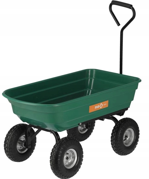 FLO TACZKA WÓZEK OGRODOWY TRANSPORTOWY WYWROTKA O POJEMNOŚCI 75L 90205