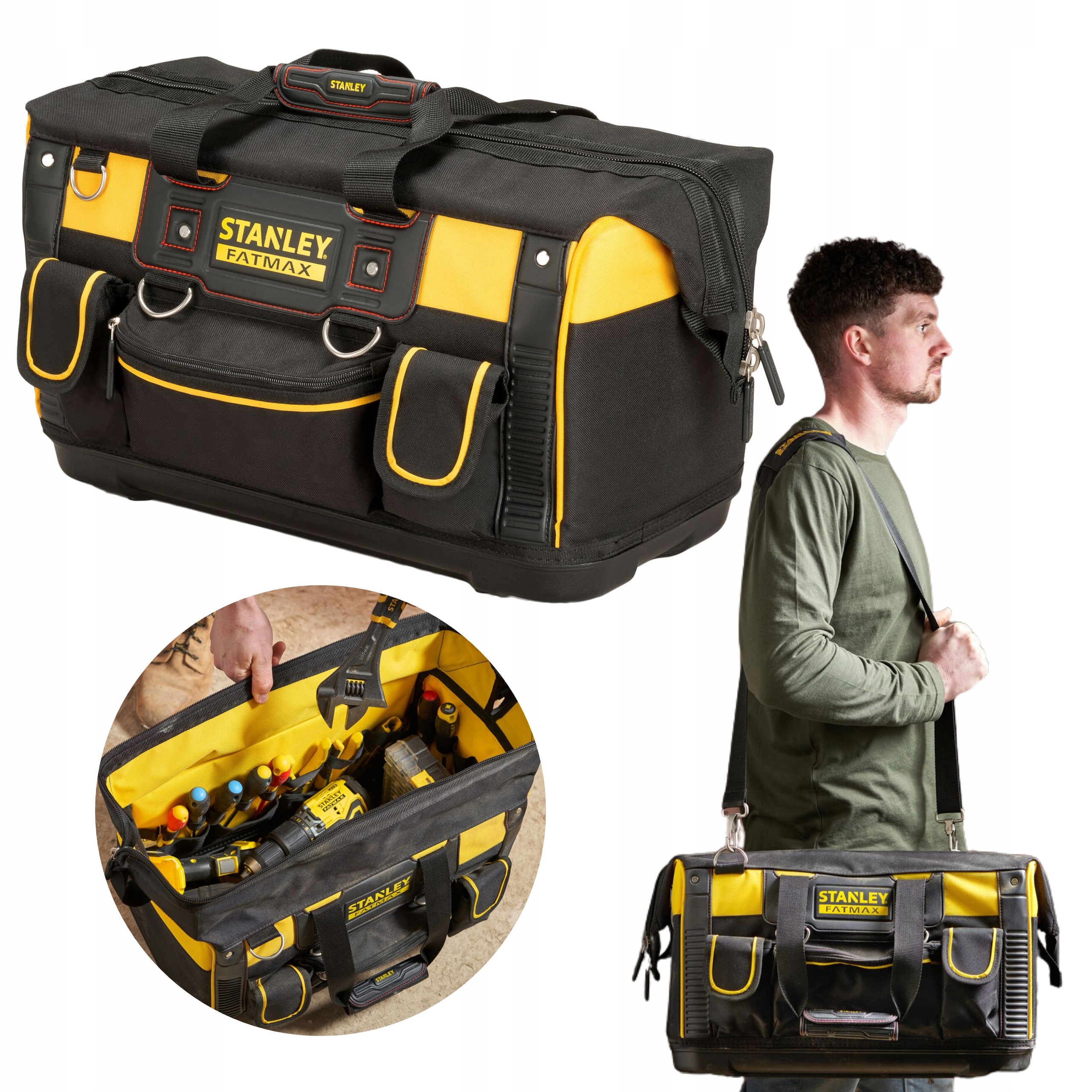 STANLEY SKRZYNKA TORBA FATMAX 18'''' OPEN MOUTH 50x23x27cm 31 l FMST1-71180