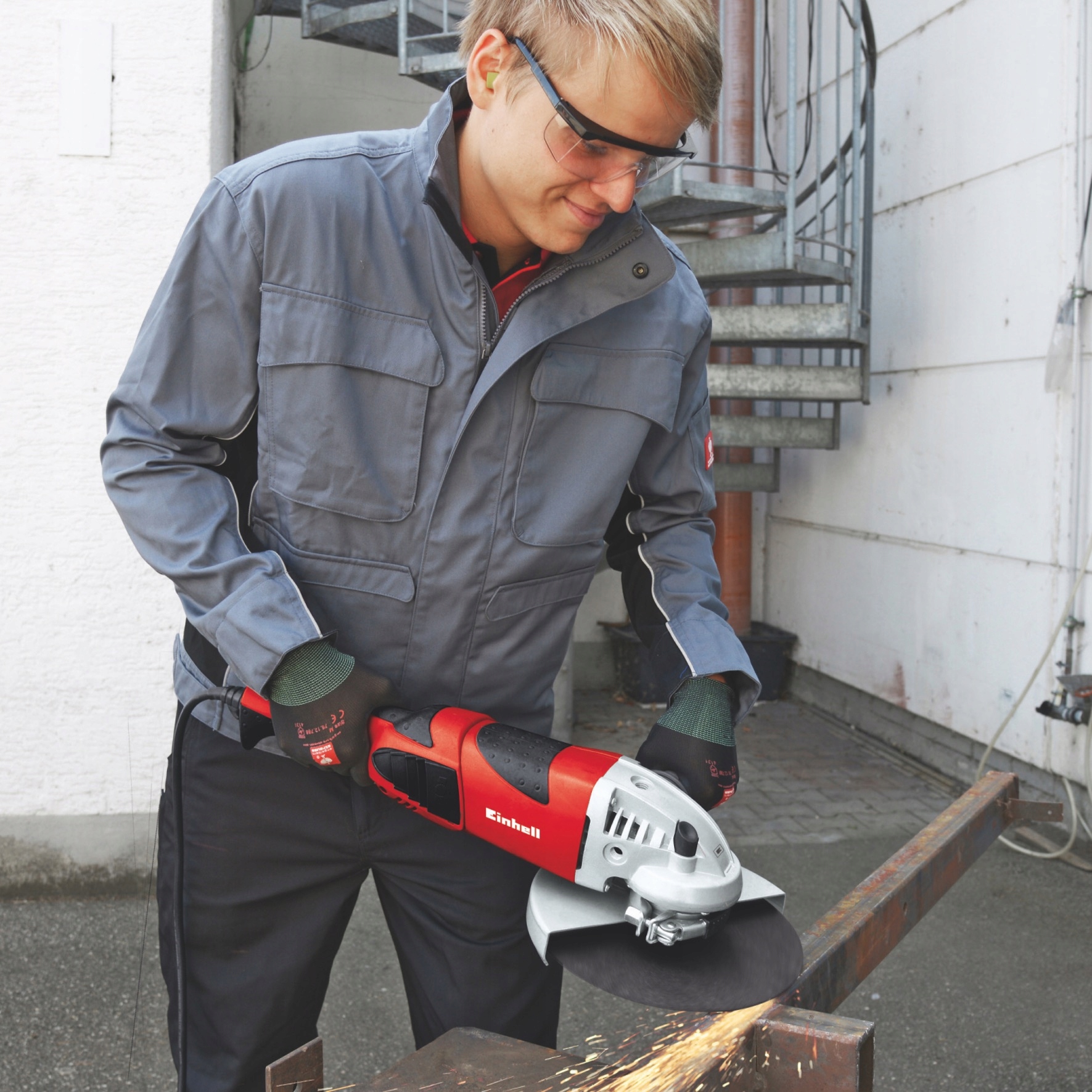 EINHELL ELEKTRYCZNA SZLIFIERKA KĄTOWA TE-AG 230/2000 DIAX 230mm SIECIOWA