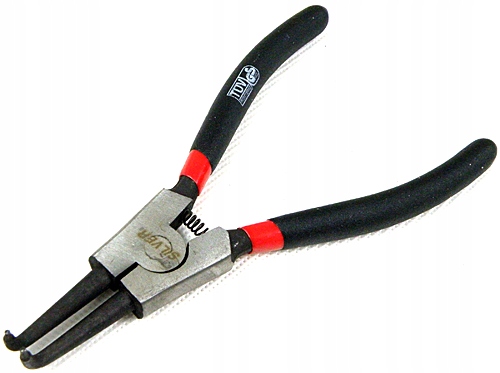 SILVER ZESTAW SZCZYPCE PIERŚCIENI SEGERA 6'' WYGIĘTE PROSTE 160MM 4EL 10529