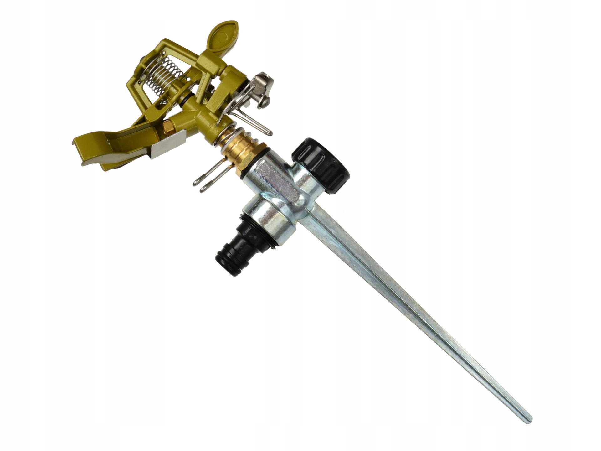 GEKO ZRASZACZ OGRODOWY PULSACYJNY 360° METALOWY STALOWY DO 24m G73051