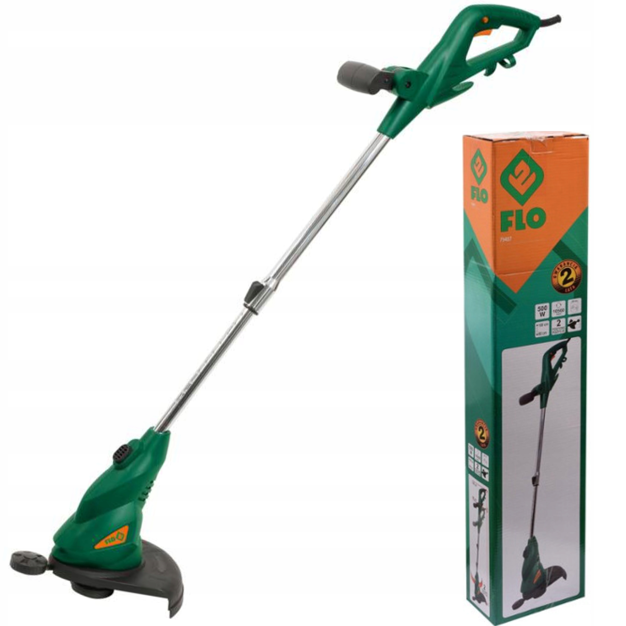 PODKASZARKA KOSA ELEKTRYCZNA KOSIARKA DO TRAWY PE 280MM FLO 500W 79467