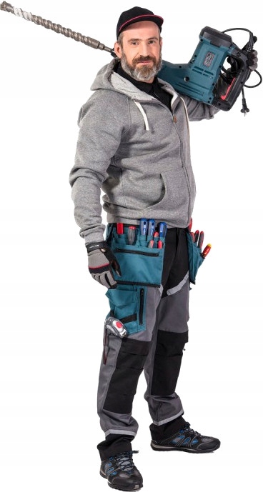 BLUZA + SPODNIE ROBOCZA, ODBLASKOWA, CE, LAHTI, L
