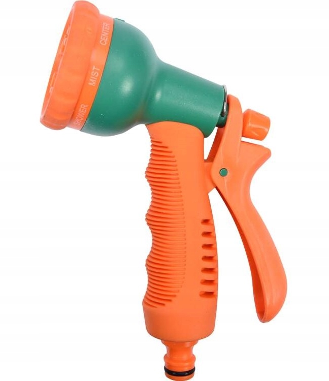 FLO ZRASZACZ PISTOLETOWY REGULOWANY OGRODOWY PODLEWANIA 8FUNKCJI ABS 89211