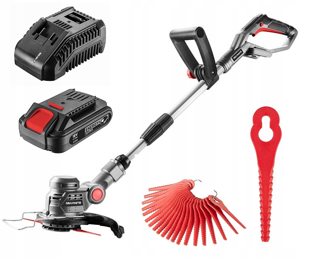 PODKASZARKA AKUMULATOROWA KOSA GRAPHITE 18V +2Ah