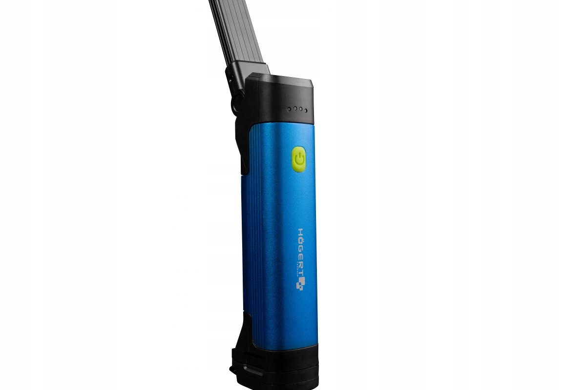 HOGERT LAMPA WARSZTATOWA 800LM OBROTOWA AKUMULATOROWA 3,65V USB-C HT1E482