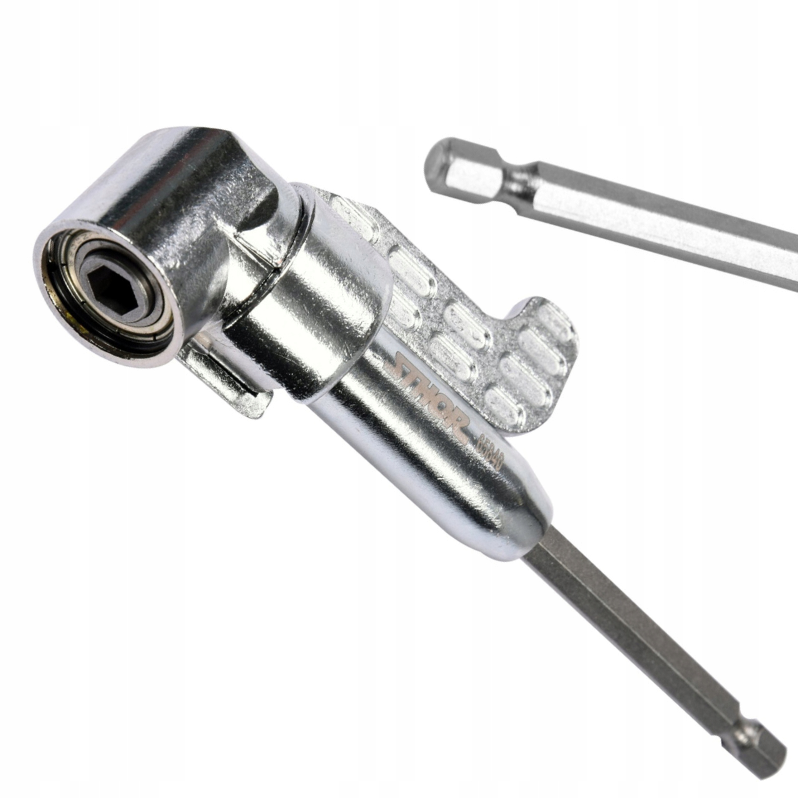 KĄTOWY ADAPTER Z PRZEKŁADNIĄ UCHWYT WKRĘTARKI PRZYSTAWKA BITÓW 65840