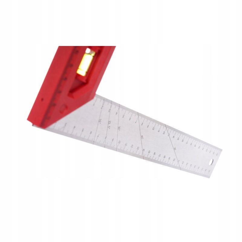 KĄTOWNIK UNIWERSALNY ALUMINIOWY STOLARSKI POZIOMICA 300-603MM POMIAR KĄTÓW