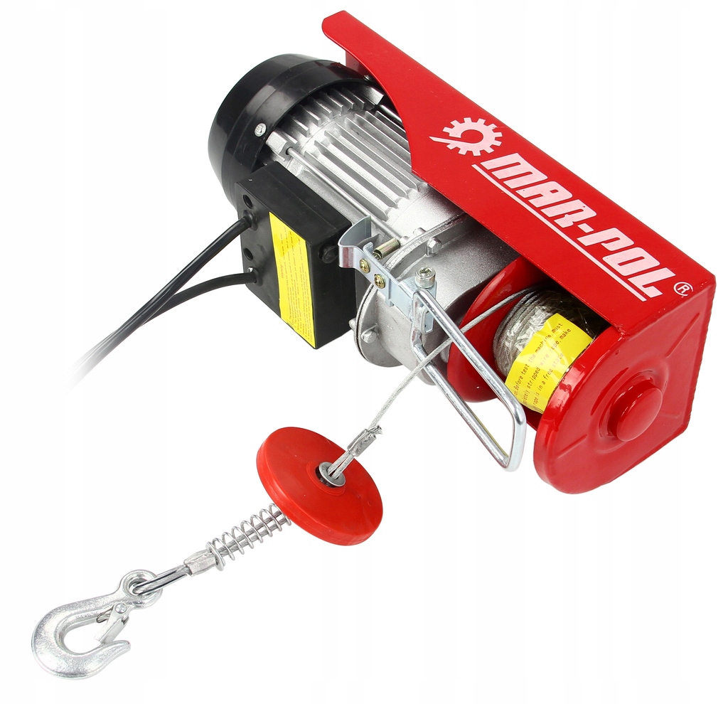 MAR-POL WYCIĄGARKA WCIĄGARKA ELEKTRYCZNA LINOWA YT-125/250 kg 500W M80788
