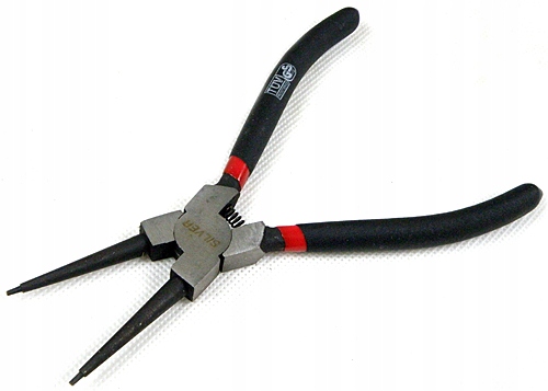 SILVER ZESTAW SZCZYPCE PIERŚCIENI SEGERA 6'' WYGIĘTE PROSTE 160MM 4EL 10529