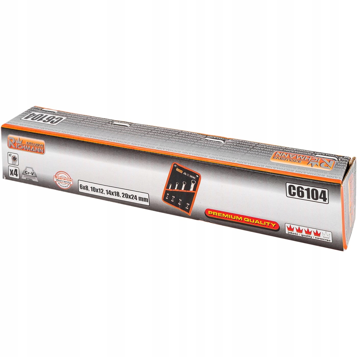 KLUCZE TORX OCZKOWE 4SZT E6-E24MM RICHMANN C6104