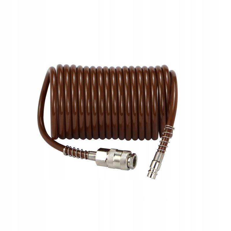 WĄŻ PNEUMATYCZNY DO SPRĘŻARKI 5X8MM 5M 8 BAR SPIRALNY KRAFT&DELE WDS2154