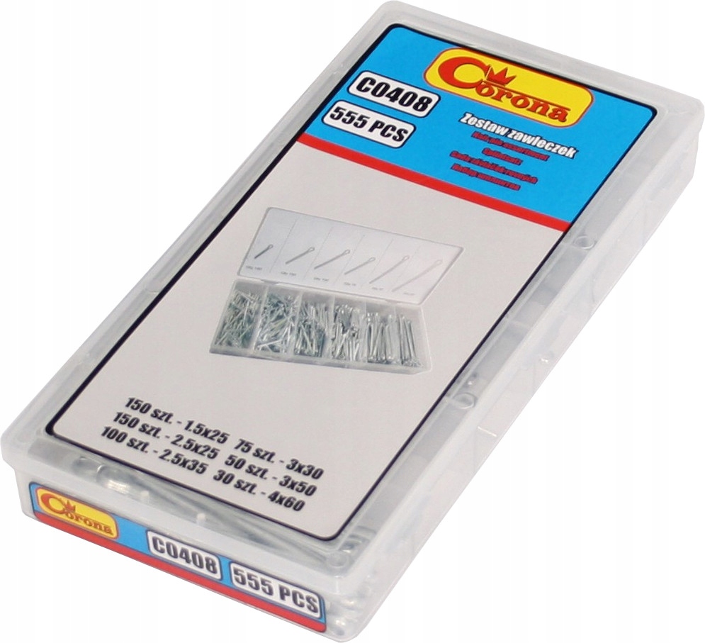 CORONA C0408 ZESTAW ZAWLECZEK PROSTYCH 555EL