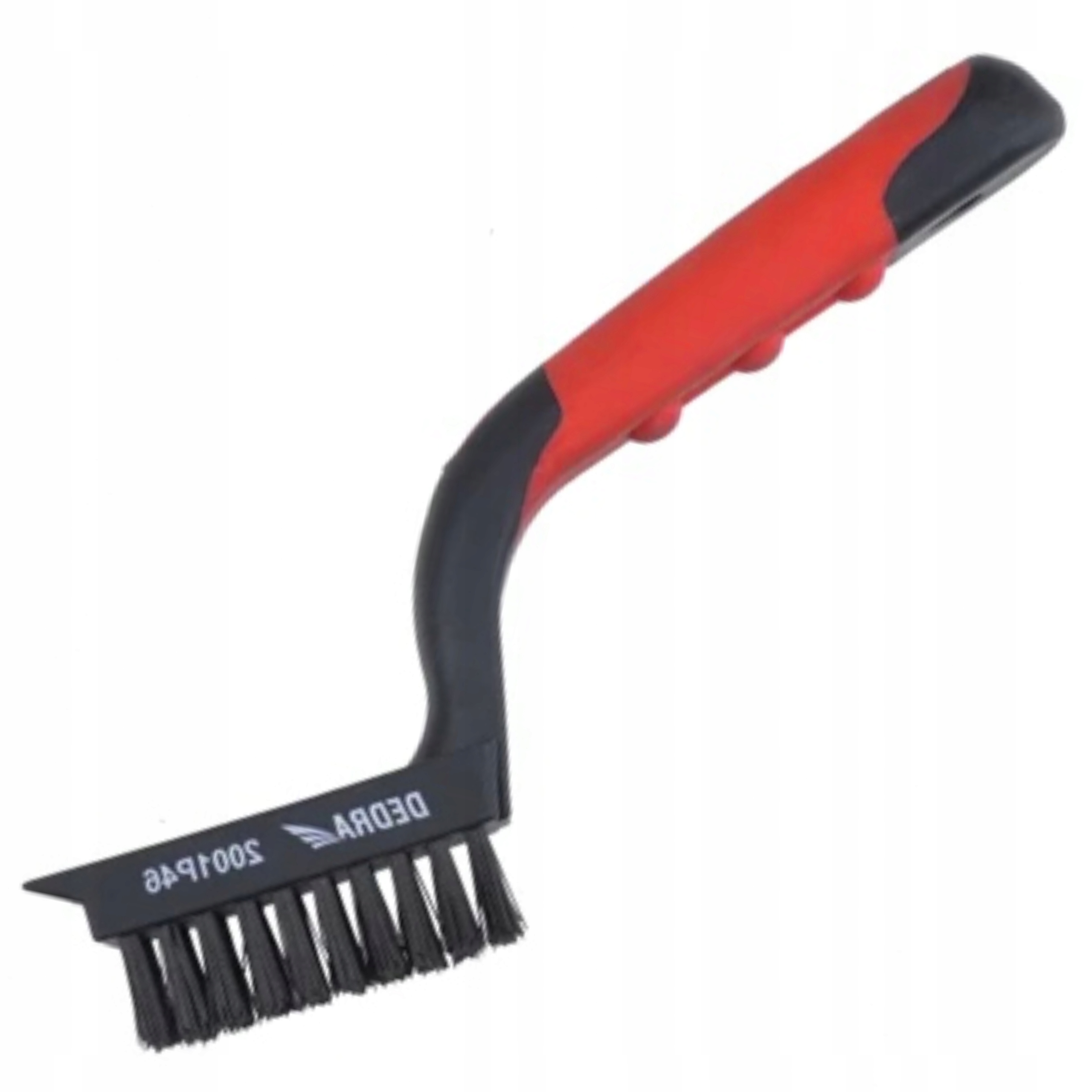 DEDRA SZCZOTKA DRUCIANA 5 RZĘDOWA NYLON 180MM DWUMATERIAŁOWY UCHWYT 2001P46