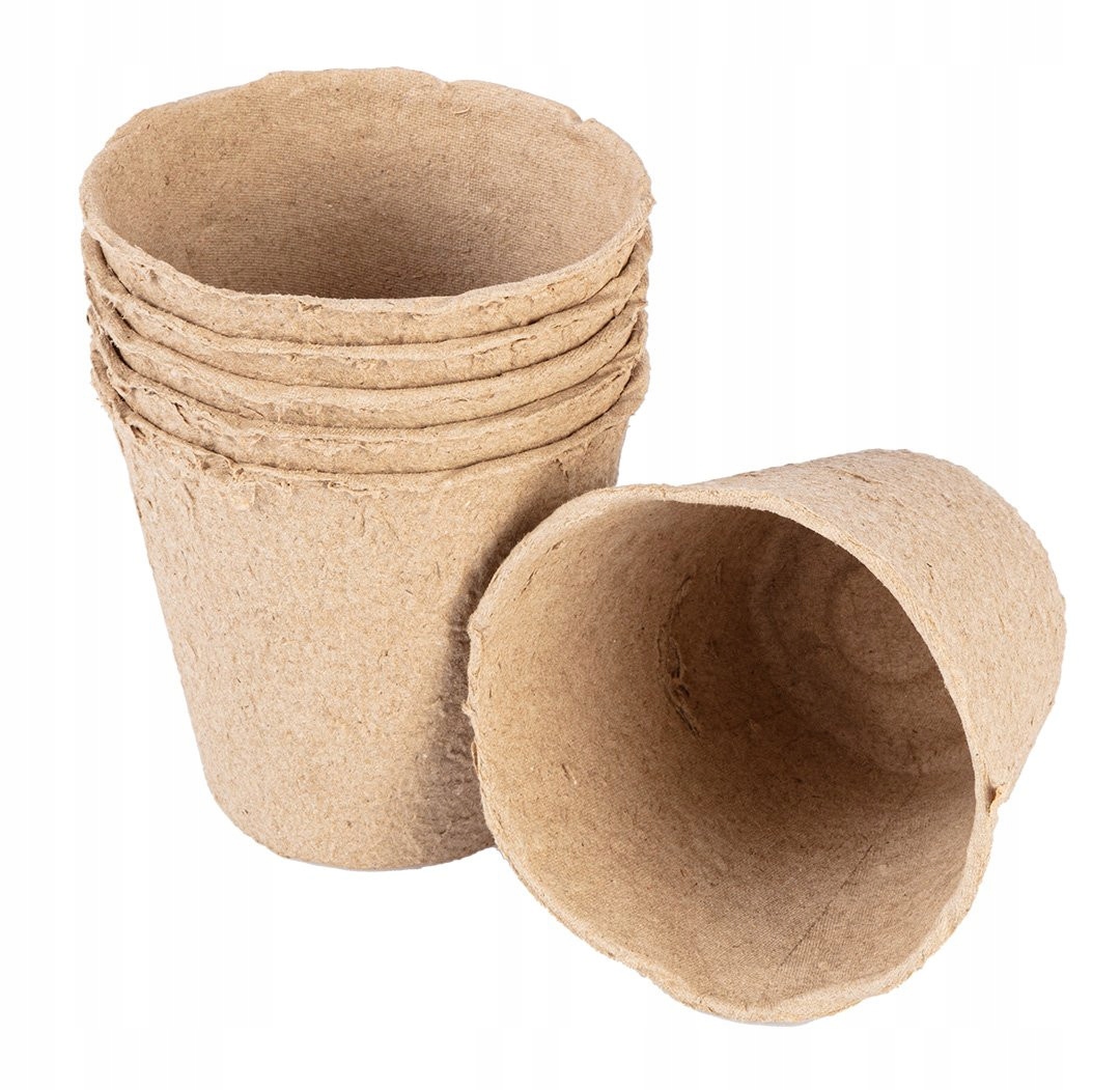 VERTO ROZSADNIKI TORFOWE DONICZKI DO ROZSADU 60SZTUK BIODEGRADOWALNE 15G463