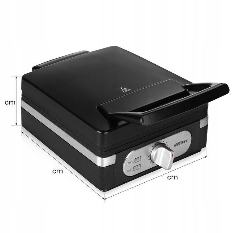 KRAFT&DELE GOFROWNICA 2000W REGULACJA TEMPERATURY 3 STOPNI KD4100