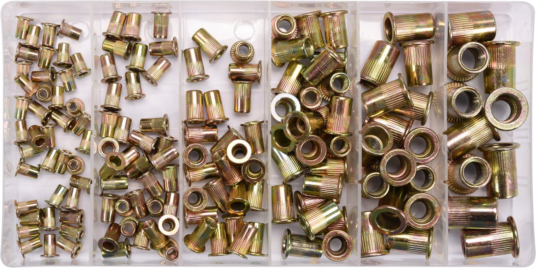 YATO ZESTAW KOMPLET NITOWNICA RĘCZNA +NITONAKRĘTKI M3-M12 150 SZT. YT-36128