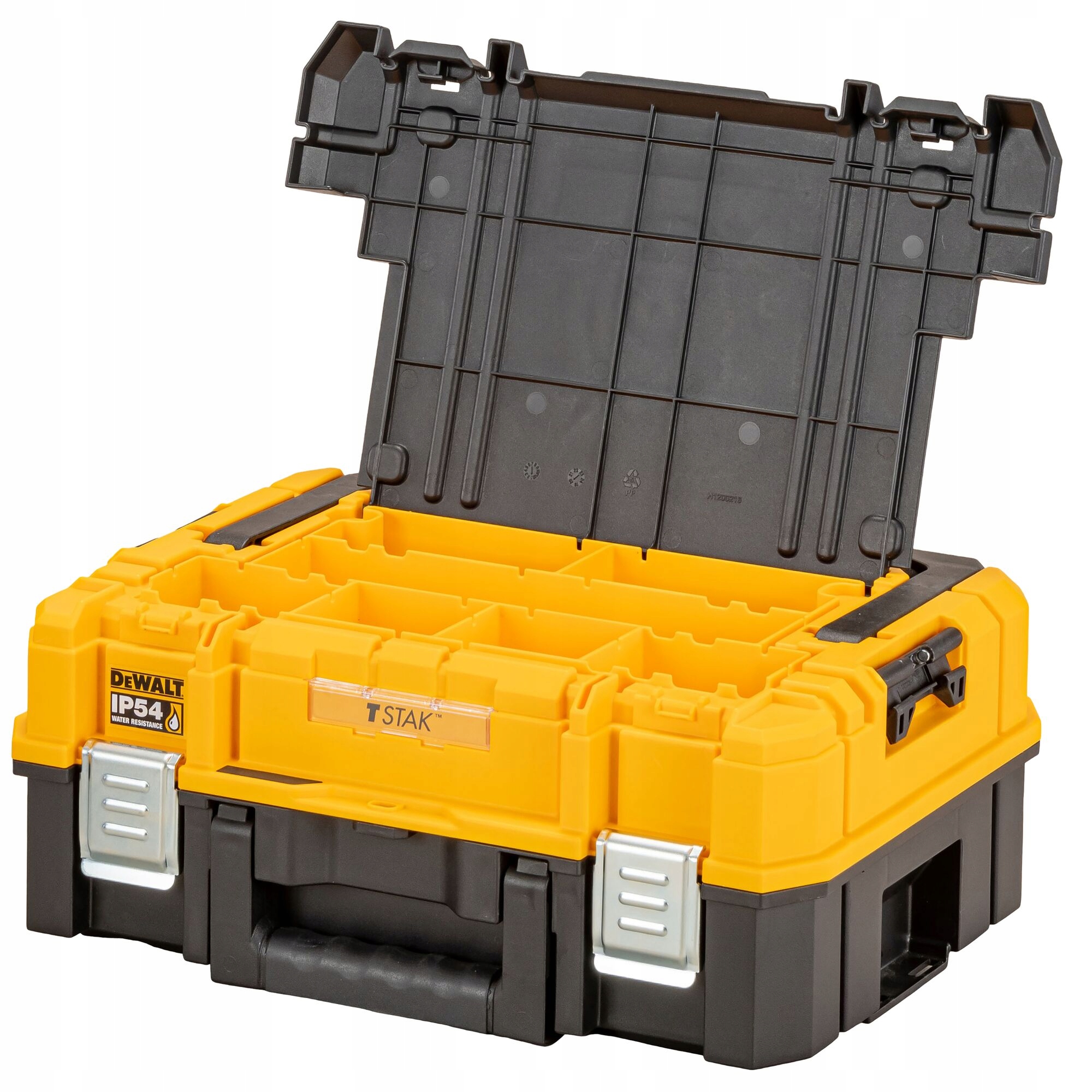 DeWALT TSTAK SKRZYNIA PŁYTKA Z ORGANIZEREM IP54 44x18,3x33,2 cm DWST83344-1