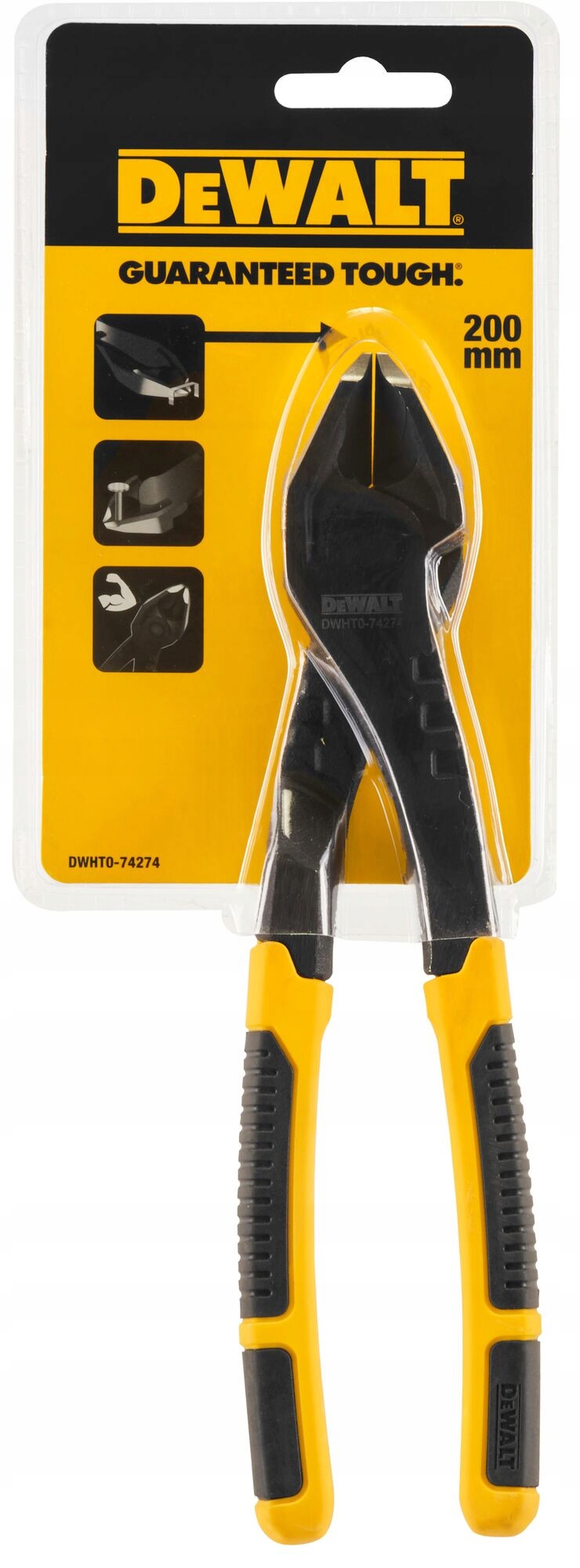 SZCZYPCE BOCZNE DO CIĘCIA 200MM DEWALT DWHT0-74274