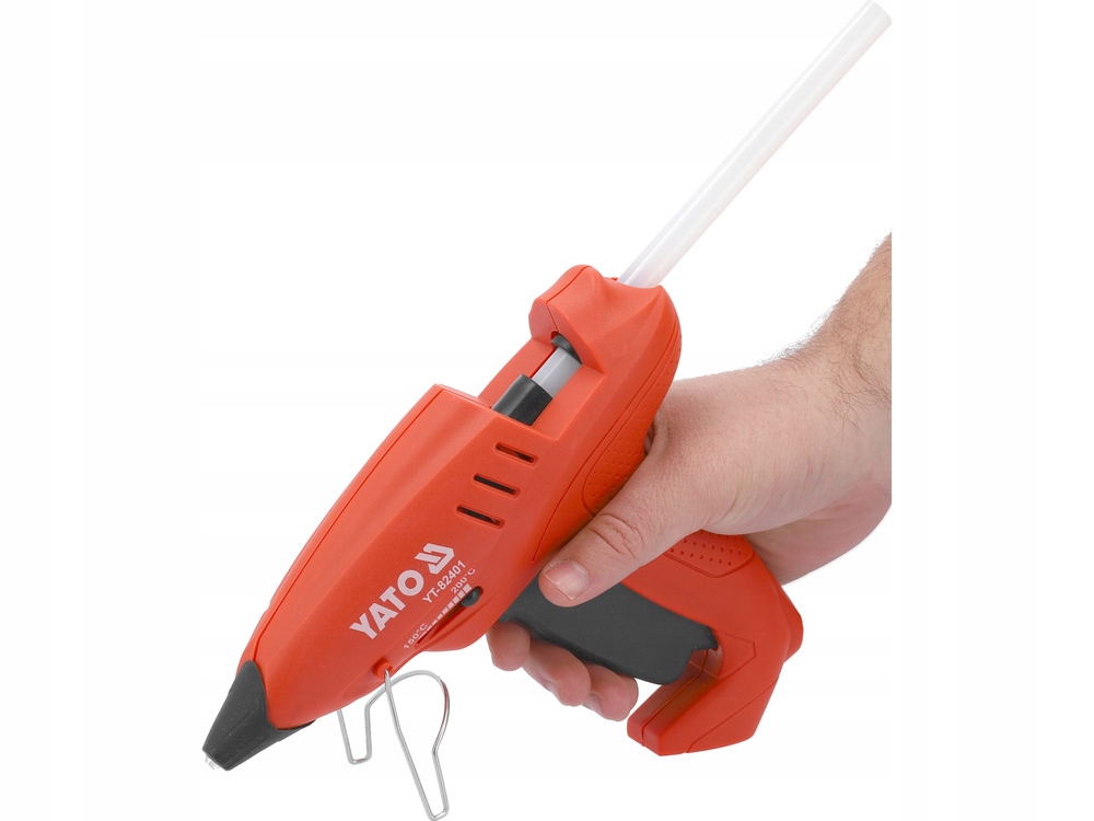 YATO PISTOLET DO KLEJU DO KLEJENIA NA GORĄCO 82401 + GRATIS 5 LASEK KLEJU