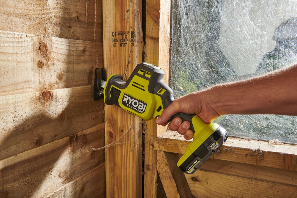 RYOBI PIŁARKA PIŁA SZABLASTA BEZSZCZOTKOWA AKUMULATOROWA 18V RRS18CBL-0