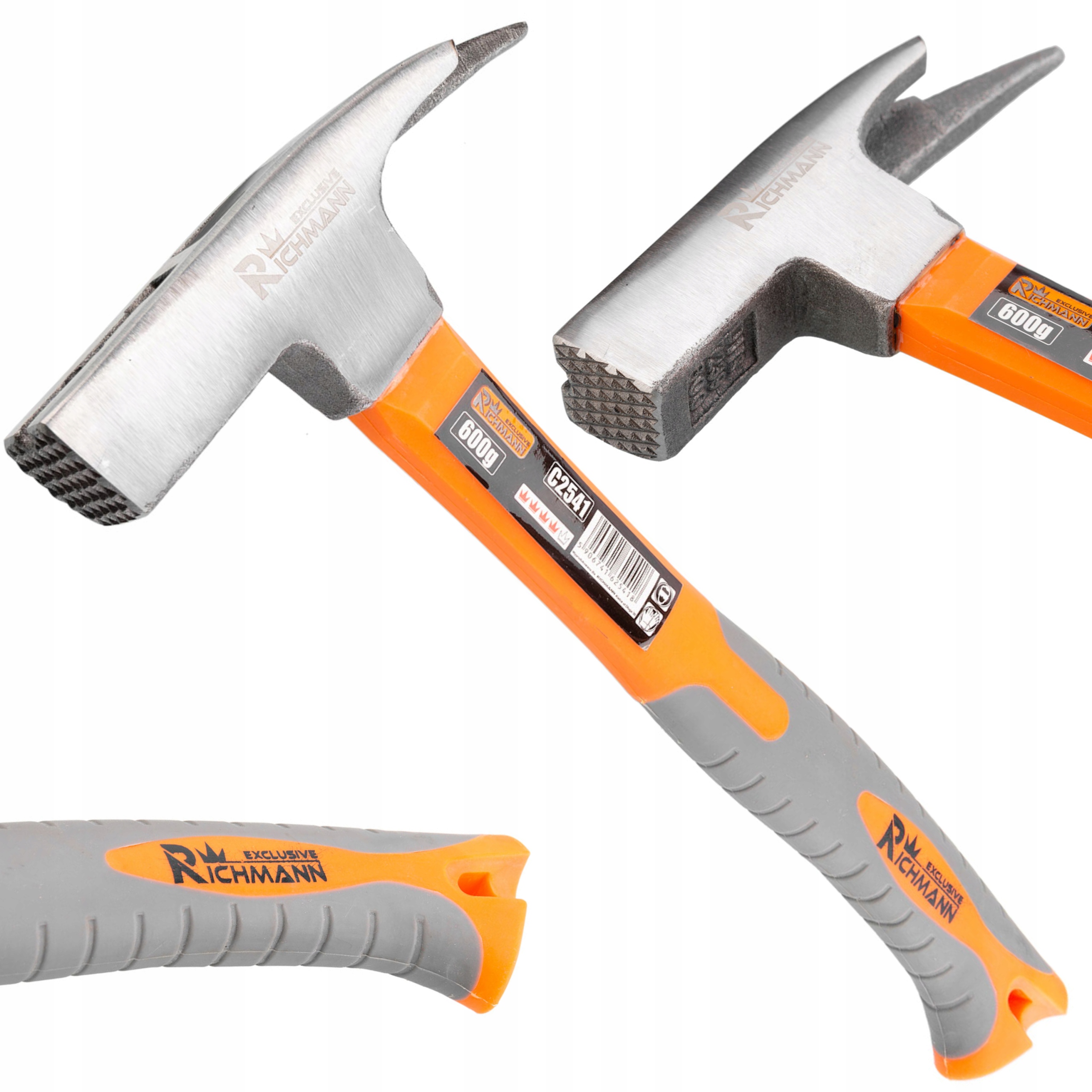 CORONA C2541 MŁOTEK CIESIELSKI 600 G FIBERGLASS