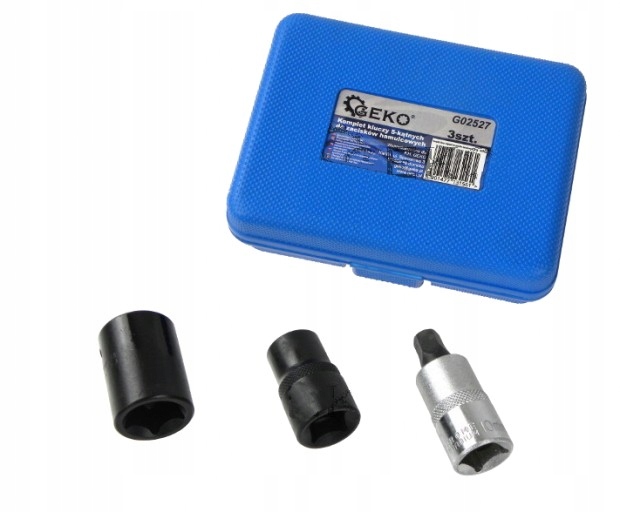 KLUCZE DO ZACISKÓW HAMULCOWYCH NASADKI 5KĄTNE geko