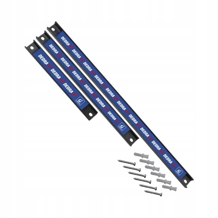 DEDRA ZESTAW 3 SZT LISTWA MAGNETYCZNA NA NARZĘDZIA 20cm 30cm 45cn N11301