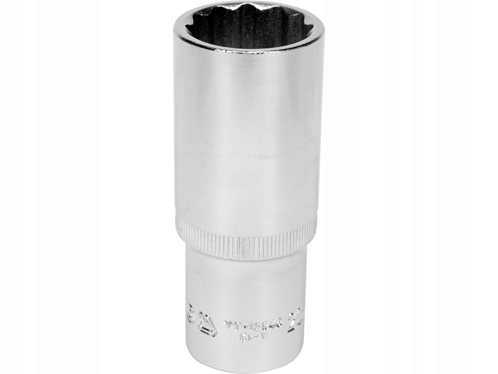 YATO NASADKA 12-KĄTNA DŁUGA 1/2" 23MM KLUCZ NASADOWY CrV 50BV3 YT-12945