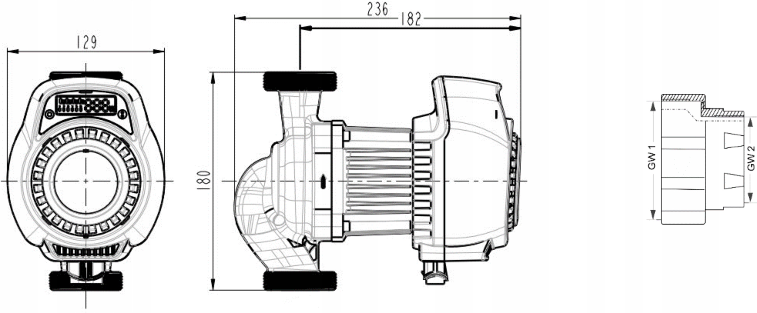 OMNIGENA POMPA OBIEGOWA 32-80 180 CYRKULACYJNA DO PIECA KOTŁA ENERGOOSZCZ