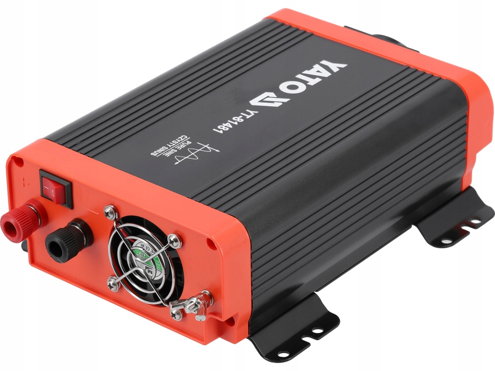 YATO PRZETWORNICA NAPIĘCIA PRĄDU STAŁEGO 12/230V 300W CZYSTY SINUS YT-81481