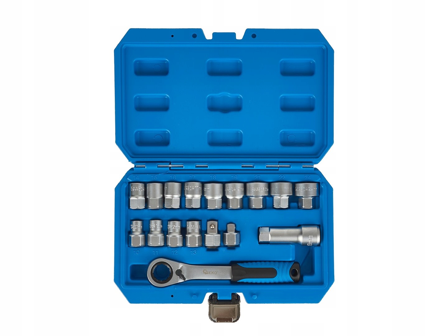 ZESTAW NASADEK PRZELOTOWYCH SPLINE 10-24MM 17EL. CRV GEKO G13552