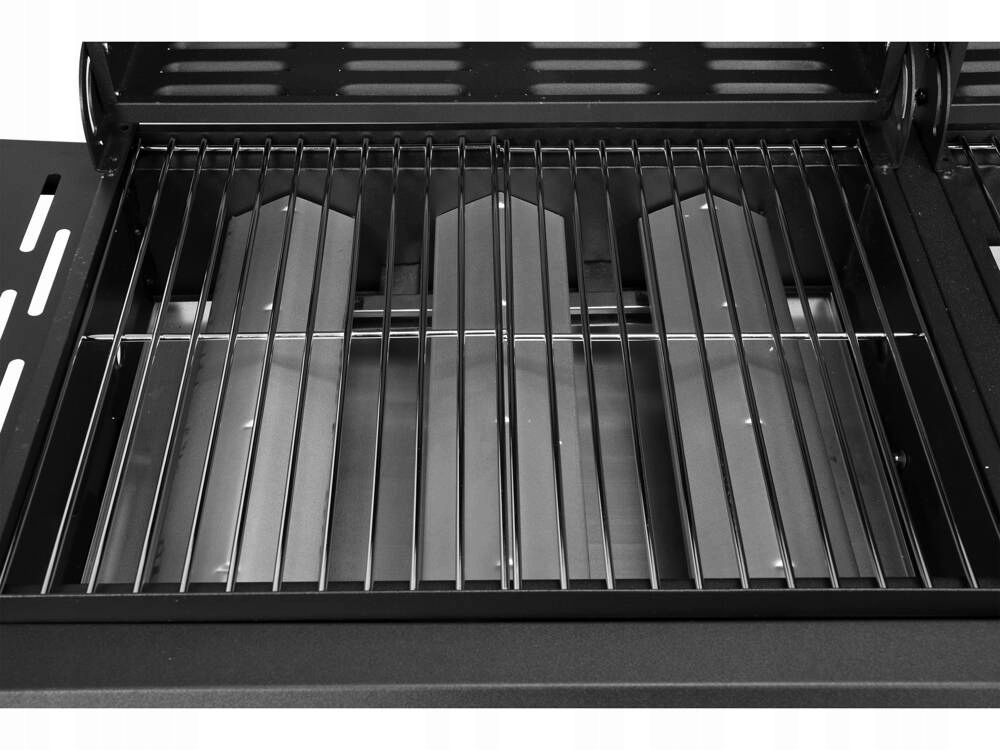 LUND GRILL OGRODOWY WĘGLOWO-GAZOWY 2+1 PODWÓJNY RUSZT STALOWY 8,4KW 99649