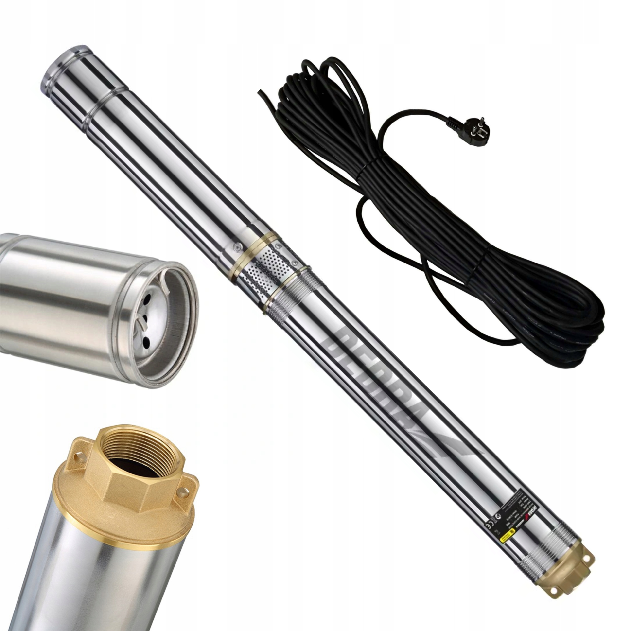 DEDRA POMPA GŁĘBINOWA DO CZYSTEJ WODY ELEKTRYCZNA DO OGRODU 750W DED8872